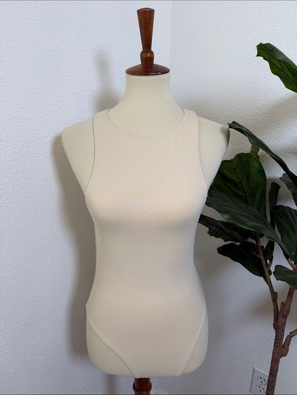 Aritzia High-Neck Sleeveless Bodysuit